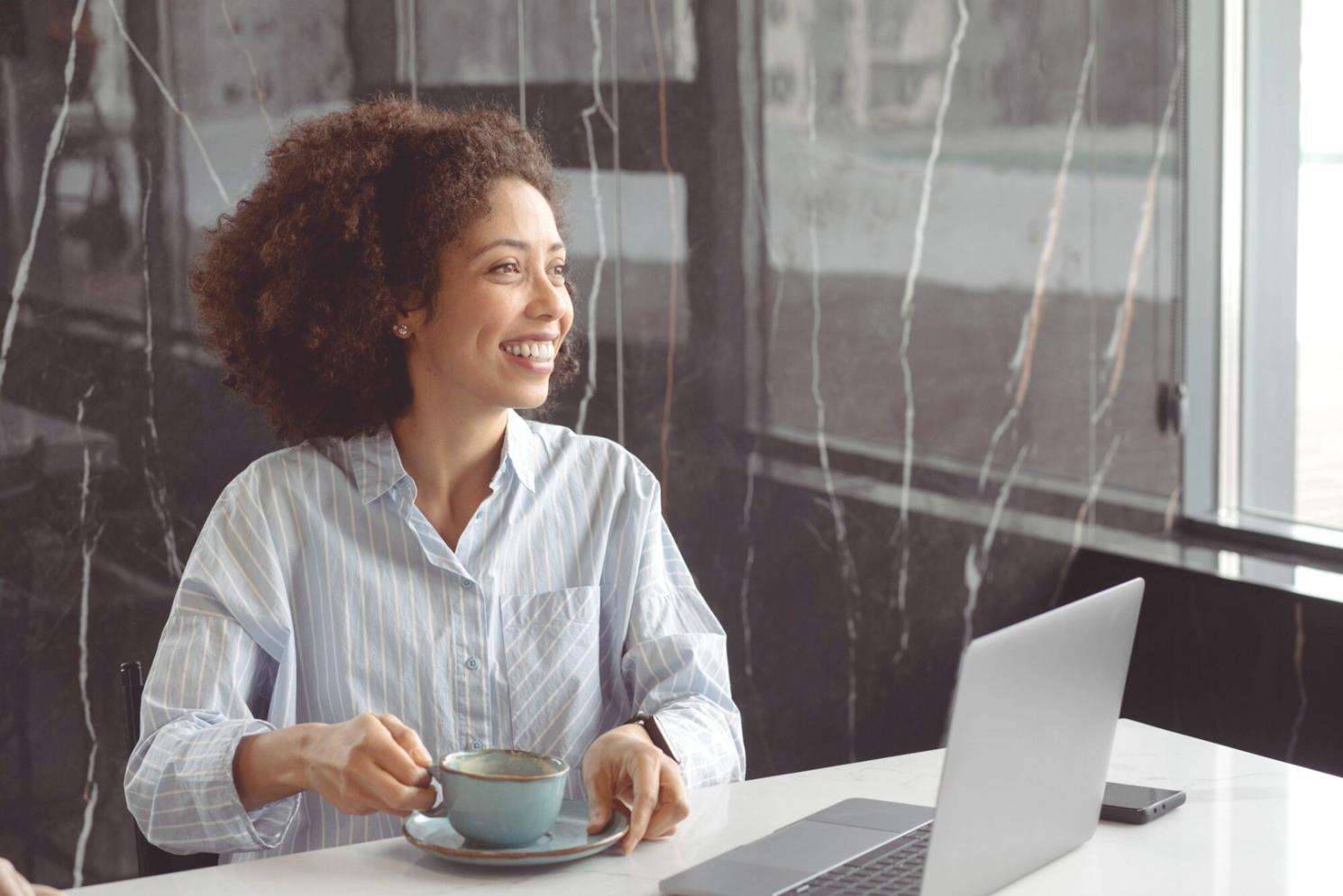 Team reviewing financial reports